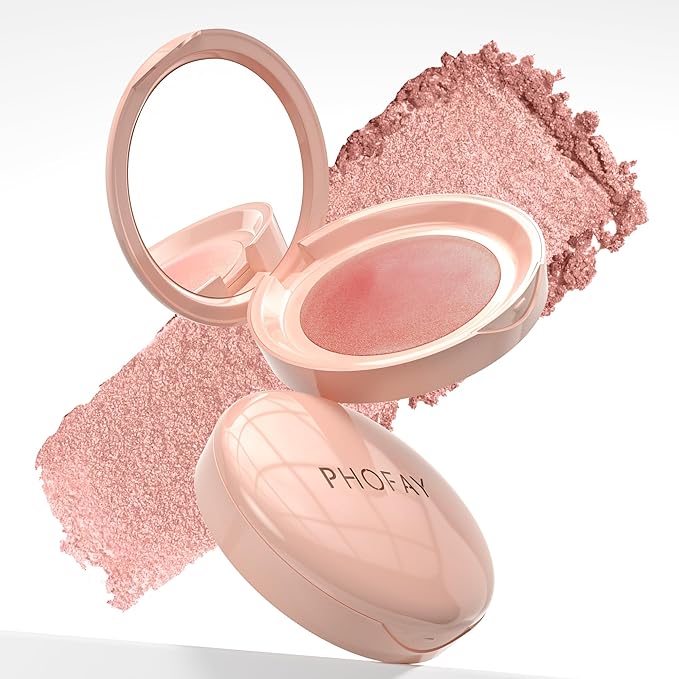 Luminous Blush Powder-Multi-Use Formula, Ultra-Fine & Smooth, Longer-Lasting Wear with Natural Luminous Glow (04#)