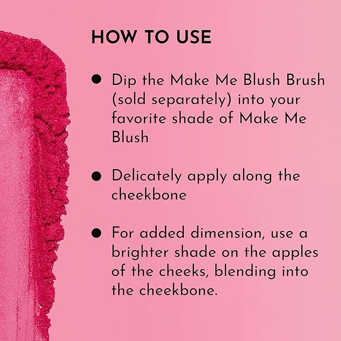 LAWLESS Make Me Blush Talc Free Velvet Blush, Watermelon, Pink, 0.18 Ounce