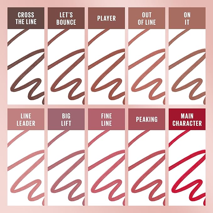 Maybelline Lifter Liner Lip Liner Pencil with Hyaluronic Acid, Main Character, 1 Count