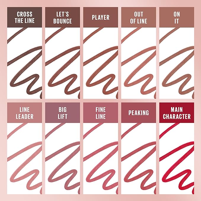 Maybelline Lifter Liner Lip Liner Pencil with Hyaluronic Acid, On It, 1 Count