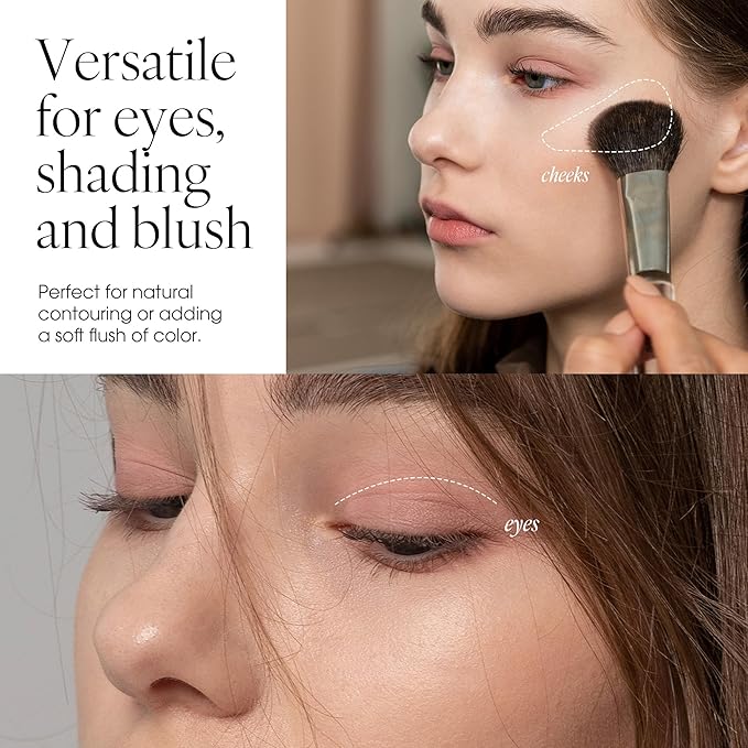 STEP BASIC 221 ROSE BROWN, Longwear Eyeshadow Single, High-Pigment Eye Shadow Compact, Smooth & Blendable Colors, Crease-free (1.7g, 0.004 oz.)