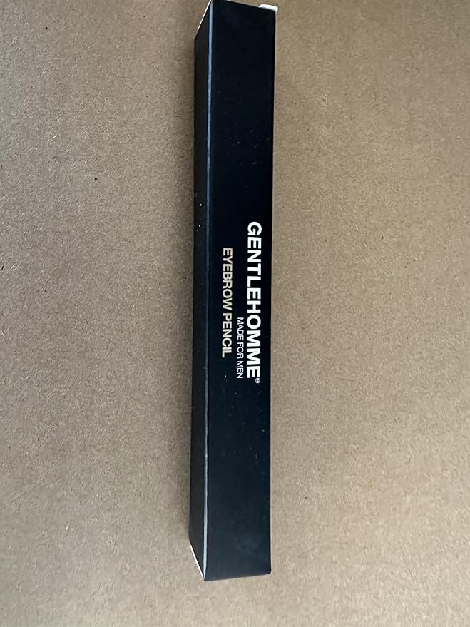 Men's Brow Pencil - 2-in-1 Brow Brush & Lead Pencil - Shape, Define & Fill In Eyebrows - Ultra-Thin - Long-Lasting Dark Brown