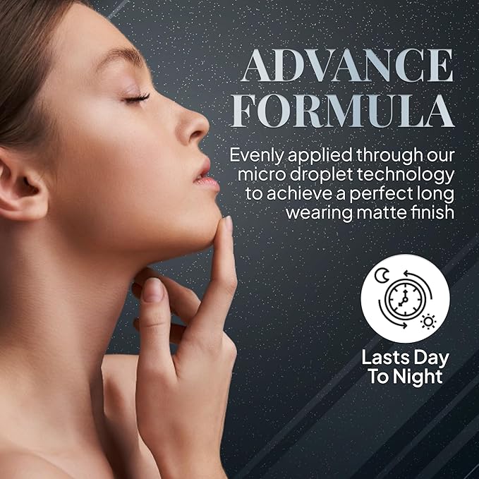 ERA Face spray makeup (Y1 Vanilla, 2.25 oz) - airbrush foundation, everyday, buildable, professional spray on cosmetics by Era Beauty