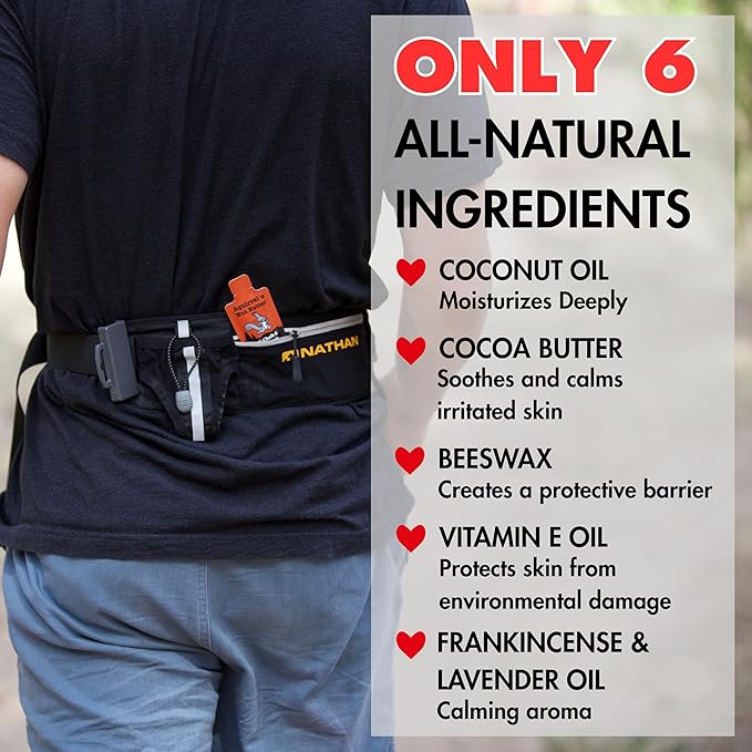 Squirrel's Nut Butter Anti Chafe Adventure Packet | Compact and All Natural Chafing & Skin Care for Athletes, Runners & Adventurers | Thighs, Arms, Pack Straps & More, Frankincese & Lavender, 9ml