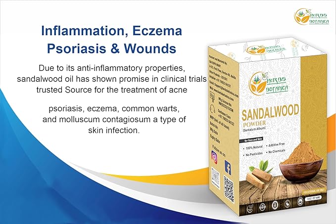 Chandan Sandalwood Powder Natural 227gm / 8 oz For Skin, Face Pack, Face Mask, Worship Tilak, Auspicious Occasions 100% Natural, Soothing, Cleansing, Wrinkles