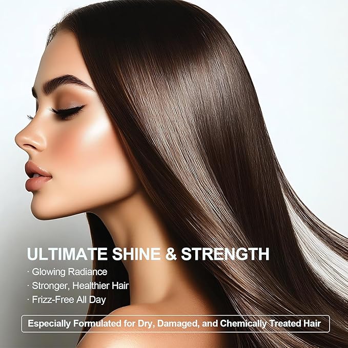 U-COLAGENT Fruit Acid Collagen Protein Hair Mask – Deep Nourishing Treatment for Dry, Damaged Hair – Strengthen, Repair, and Restore – Suitable for All Hair Types 300ml / 10 fl.oz