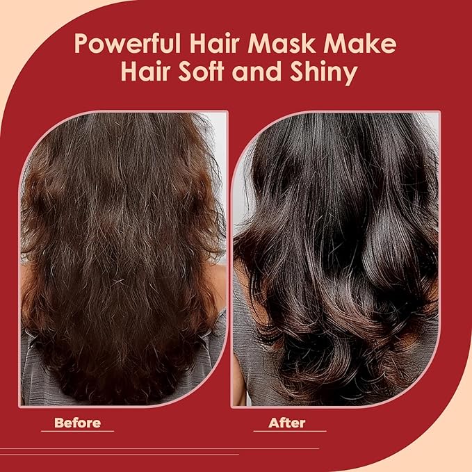 Punken Keratin Hair Mask Deep Conditioner Hydrating Hair Mask For Dry Damaged Hair- Hair Treatment Mask Leaving Hair Smooth And Shiny For All Hair Type 250ML