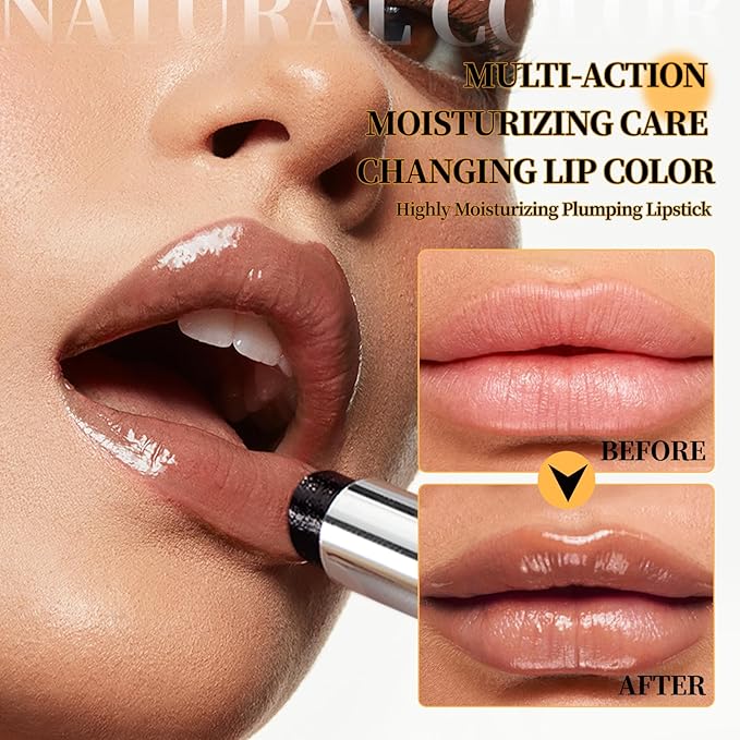Jolilab Honey Lipstick Tinted Lip Balm.Black Cherry Glow - Sheer Hydration for All Skin Tones, Moisturizing Lip Color with Natural Nourishment(Pink