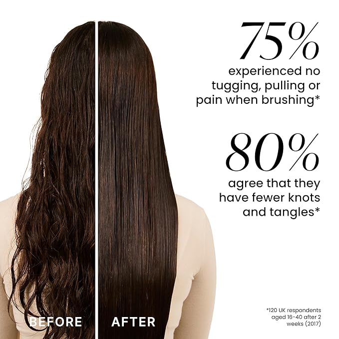Tangle Teezer Large Ultimate Detangler Hairbrush for Wet & Dry Hair, Eliminates Knots & Reduces Breakage for Long, Thick, & Curly Hair Types, Vanilla