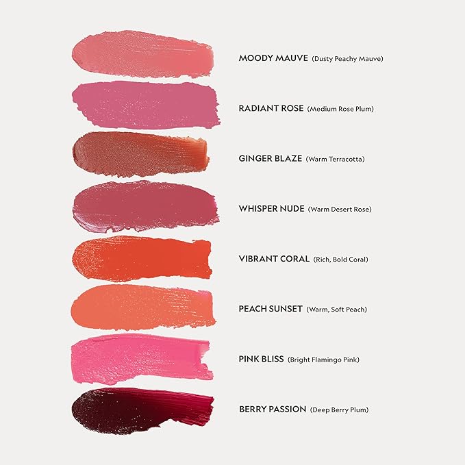 YENSA Super Serum Silk Cream Blush for Cheeks - Buildable Cheek Blush Formulated with Superfoods - Dewy Airbrushed Finish - Nourishing & Hydrating - Silky Cream Formula - Berry Passion (0.21 oz)