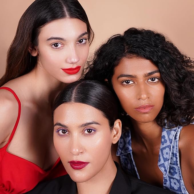 Take Me As I Am Vegan Matte Lipstick - Long Lasting Lipstick - Enriched with Vitamin E and Tea Tree Oil - 002 Mischievous Wine - 0.14 oz