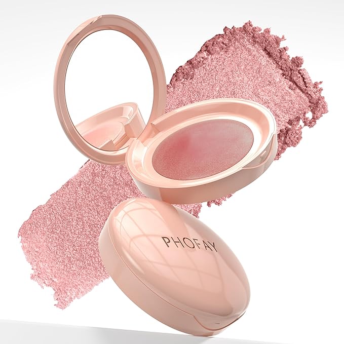 Luminous Blush Powder-Multi-Use Formula, Ultra-Fine & Smooth, Longer-Lasting Wear with Natural Luminous Glow (05#)