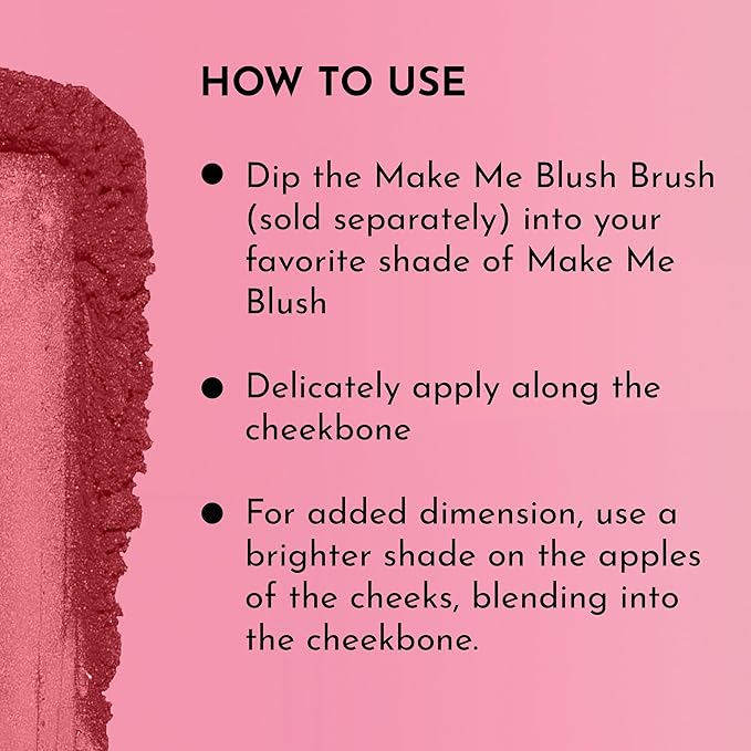 LAWLESS Make Me Blush Talc Free Velvet Blush, Indian Summer, Pink, 0.18 Ounce