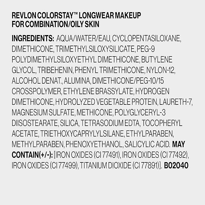 Revlon Liquid Foundation, ColorStay Face Makeup for Combination & Oily Skin, SPF 15, Medium-Full Coverage with Matte Finish, 180 Sand Beige, 1 Fl Oz