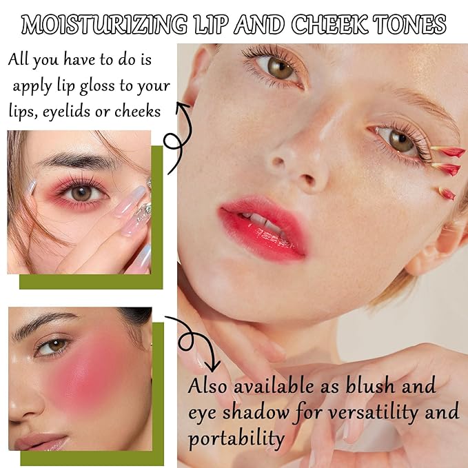 4 Pcs Avocado Color Changing Lipstick for Women,PH Mood Magic Lipstick Makeup Gift Set,Waterproof Lip Moisturizer Pigmented Long Lasting Tinted Color Change Labiales Lip Gloss Balm Stain