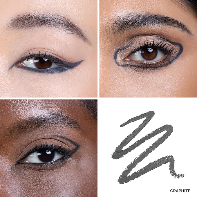 OFIR Eyeliner | Smudge-Proof, Vegan, Cruelty-Free, Waterproof Eye Pencil | Creamy Long-Lasting Formula for Precise Application | Full Coverage Eyeliner for Daily Use (Graphite - Soft Black)