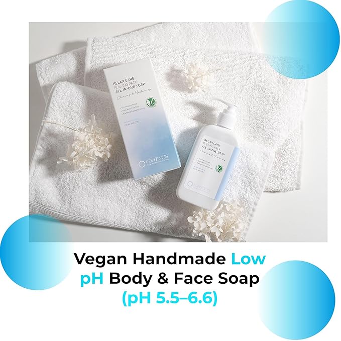 CDH7DAYS EWG VERIFIED VEGAN BAR SOAP/HANDMADE (MADE IN KOREA) Natural Body Soap Bar, Plant-Based, Handmade SOFT MILKY SOAP (Recommendation for MOTHER) (2, CREAM)