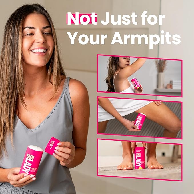 Super Fresh Aluminum Free Deodorant Stick for Women, Non Toxic Coconut and Vanilla Whole Body Odor Control, Skin Safe, 1 Pack
