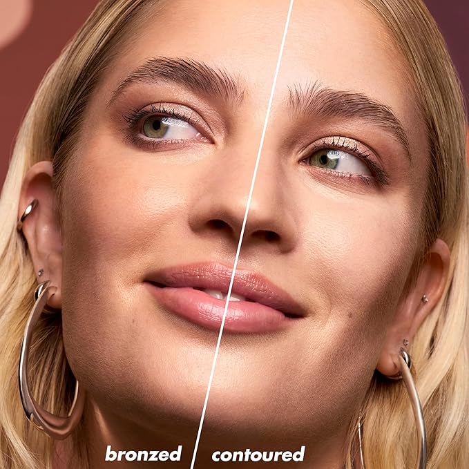 e.l.f. Camo Liquid Bronzer & Contour, Silky Highly Pigmented Formula, Creates a Long-Lasting Bronzed Glow & Natural Look, Vegan & Cruelty-Free, 5 Medium