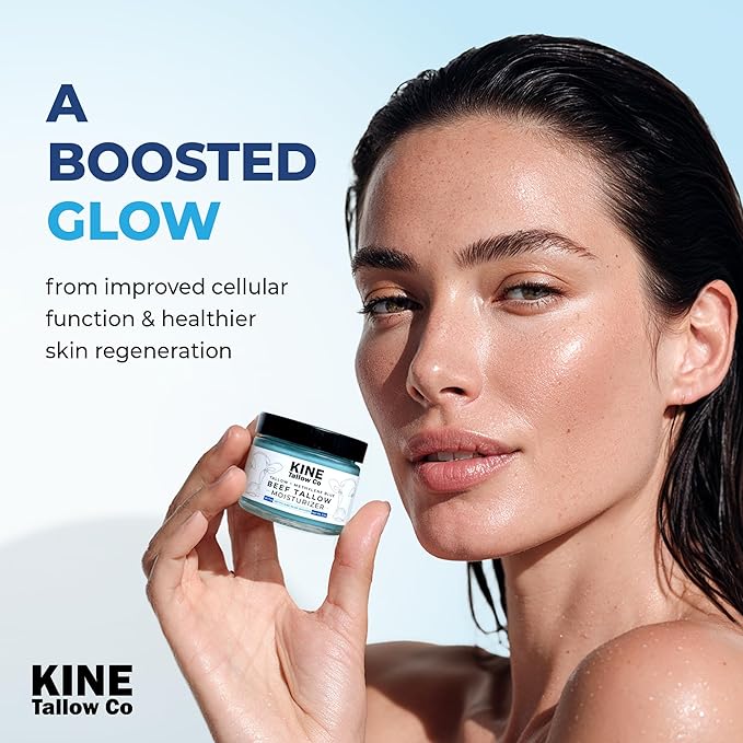 Tallow Moisturizer with Blue Tansy, Manuka Honey, Candelilla, Jojoba, and Cocoa Seed Butter