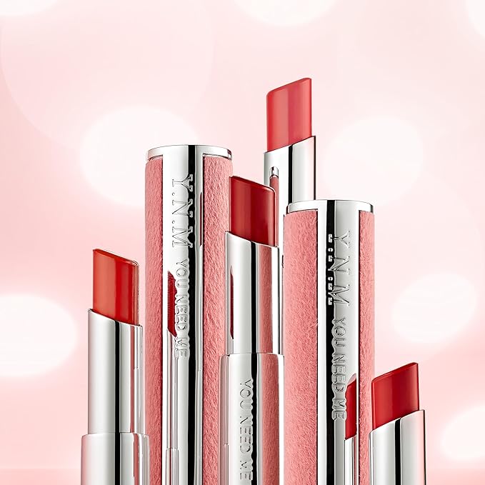 YNM Candy Gloss Balm 3g (03 CRIMSON CHILI, 3g) (+9 colors) K-beauty, Tinted, Color Lipstick Balm, Glossy, Moisture, korean, Jello lips, Non-Sticky and Long-lasting