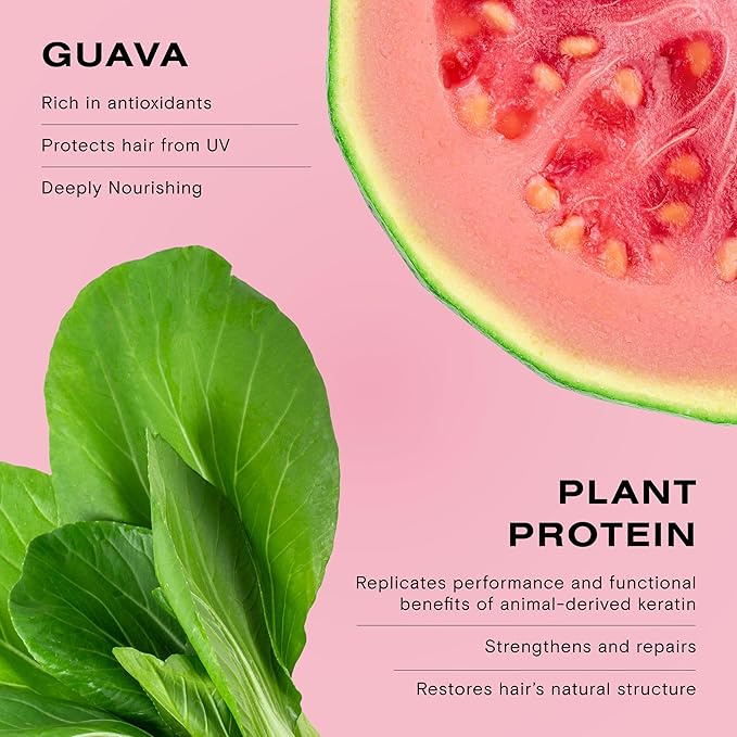 Ceremonia Guava Hair Mask Color Protection and Damage Repair with Agave, 1.69 fl. oz. | 50 ml.