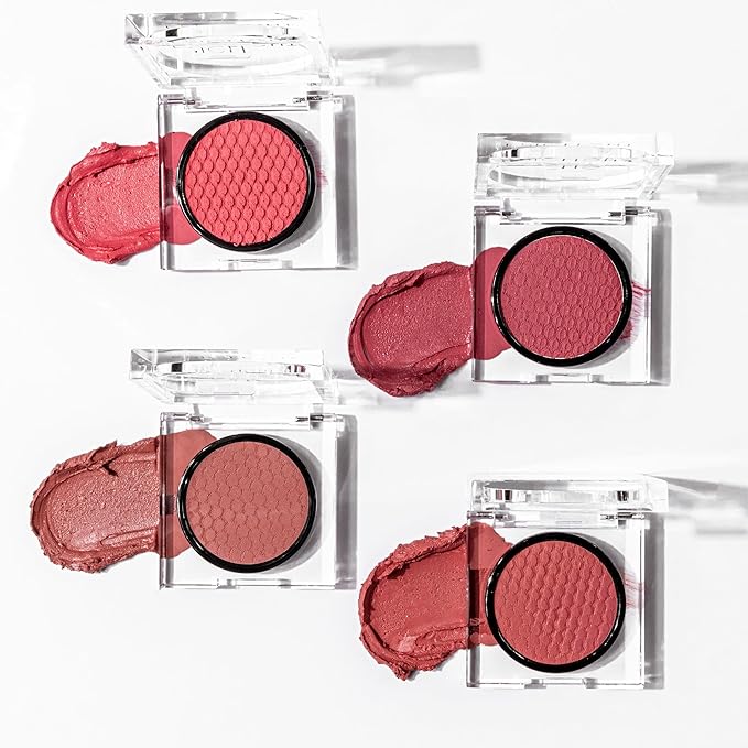 Epiclight Never Settle Radiant Cheek + Lip Blush - Cream Blush Multiuse 3 in 1 for Cheeks + Lips and Lids - Non-Toxic & Cruelty Free- Makeup + Skincare - Paraben & Sulfate-free (First Date)
