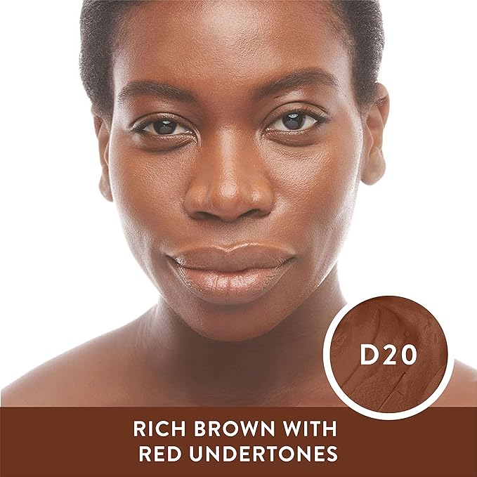 Mented Cosmetics Stick Foundation Make Up, Concealer & Contour Stick for Dark Skin, Cream Foundation for Black Women Makeup, Vegan and Cruelty Free, D20