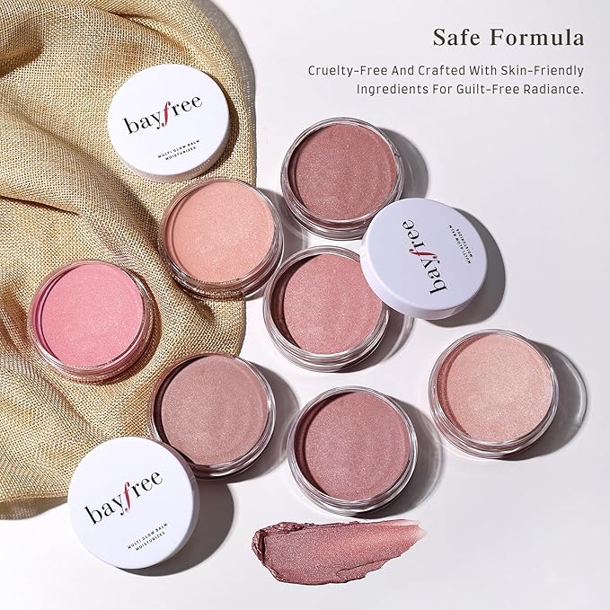 Multi Glow Balm, Cream Blush for Cheeks, Blush Balm Face Makeup, Radiant Finish, Hydrating, Creamy, Lightweight & Blendable Color, Face Makeup.63 Oz