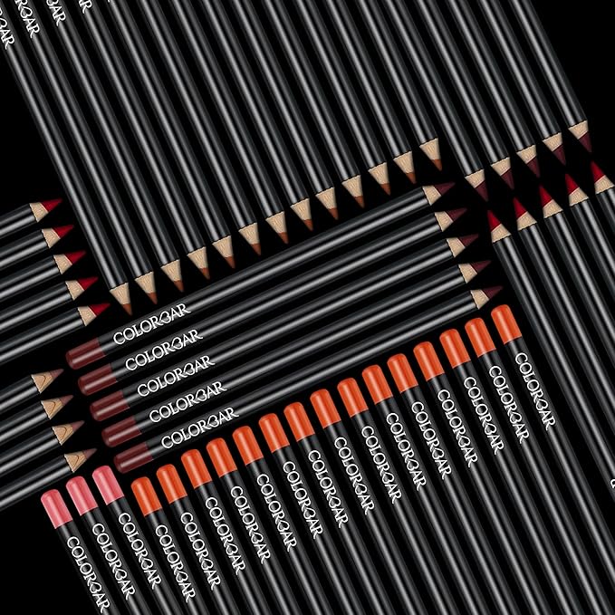 Definer Lip Liner - Easy-Glide Contouring Lip Liner Pencil - Matte Finish with Intense Color Payoff - Waterproof - 017 Pure Vino - 0.05 oz