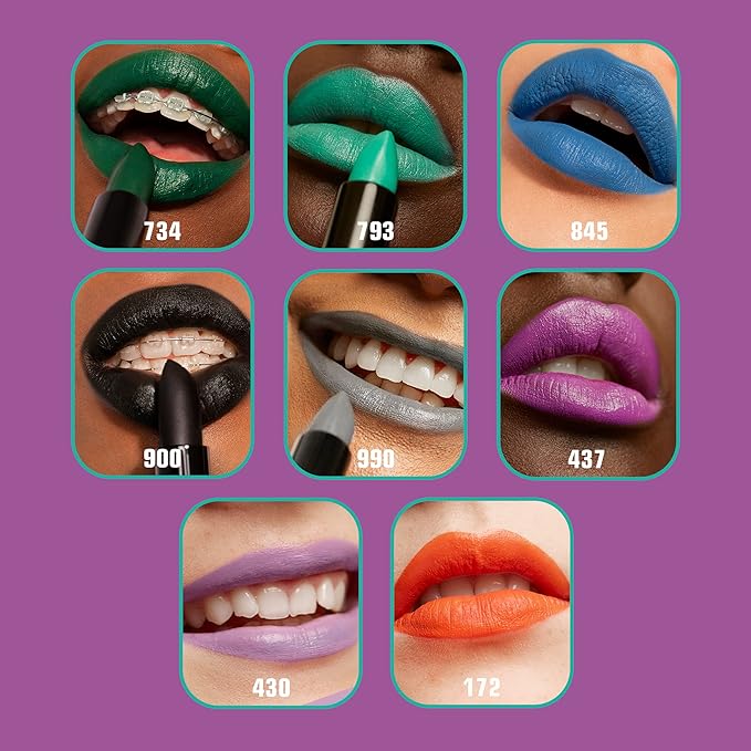 3INA The Lipstick - Moisturizing Lipstick for Women - Semi-Matte Satin Finish with 5-Hour Long Wear - Highly Pigmented and Comfortable - 734-0.16 oz
