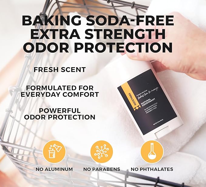 Rustic MAKA Natural Deodorant, Takes Two To Mango (Mango + Lime), Free of Aluminum, Baking Soda & Parabens, Activated Charcoal + Magnesium, Continuous Odor Control