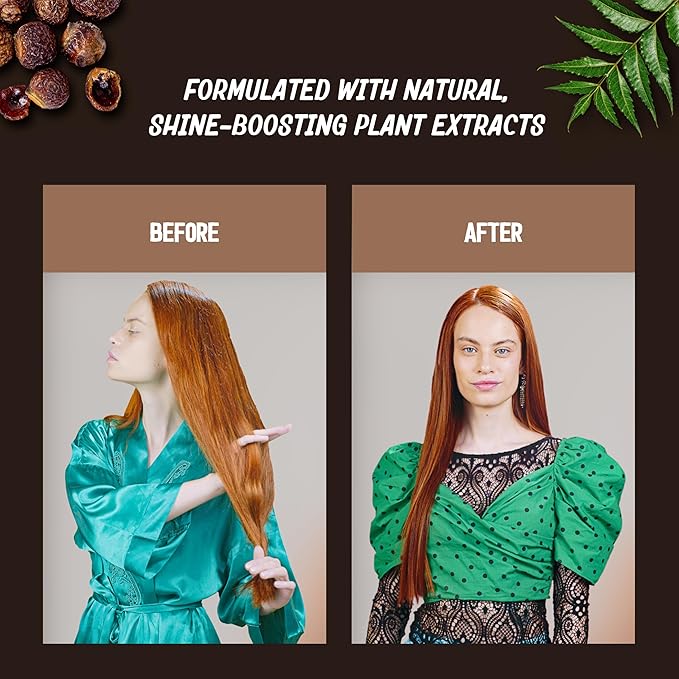 Ultra Nourishing Conditioner with Neem & Reetha - Gentle Daily Conditioning for All Hair Types - Nourishes Scalp and Roots - Natural, Plant-Based Ingredients - Ayurvedic Hair Care - 10 fl oz