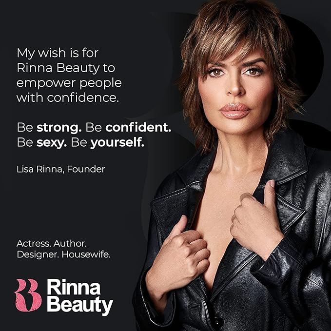 Rinna Beauty Icon Lip Kit - Heidi - All-in-one Lip Kit Includes Lipstick, Lip Gloss, Lip Liner - PINK NUDE look - Long-lasting, Anti-aging & Moisturizing, Vegan, Cruelty-Free - 1 each