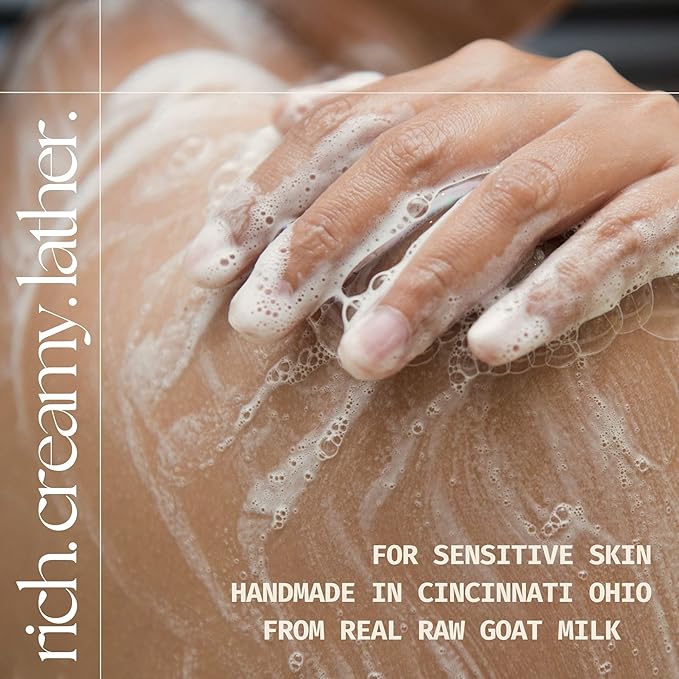 Premium Goat Milk Soap Bars - Dry Skin, Gentle, Organic & Soothing - Hand Made in USA with Real Goat Milk - Large 5 OZ (Pack of 4) - (Calendula)