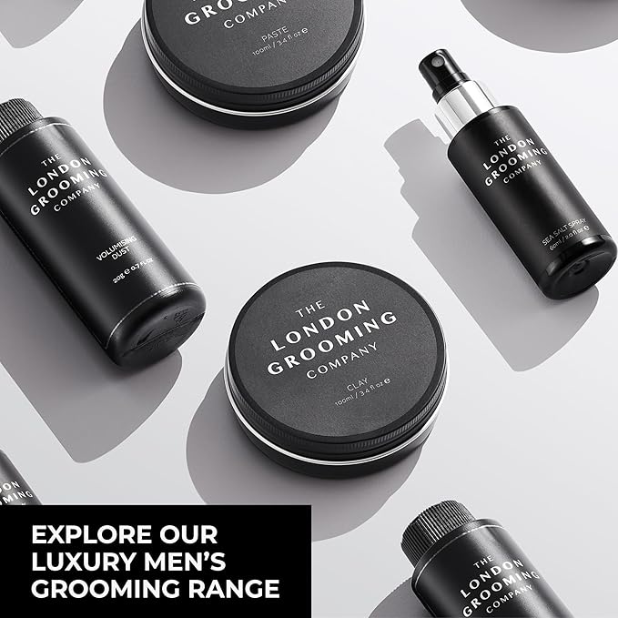 Hair Styling Agent, Sea Salt Spray for Men - 2.0 Fl Oz (60ml), Firm Hold, Matte Finish, Volumizing, Texturizing, Beach Look
