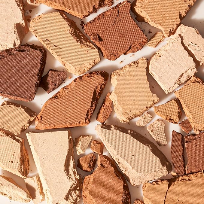 YENSA Super Serum Silk Powder Foundation - Matte Foundation Makeup to Blur and Smooth Pores - Provides a Radiant and More Even Skin Tone for a Natural, Healthy Glow - Deep 4 (0.35 oz)