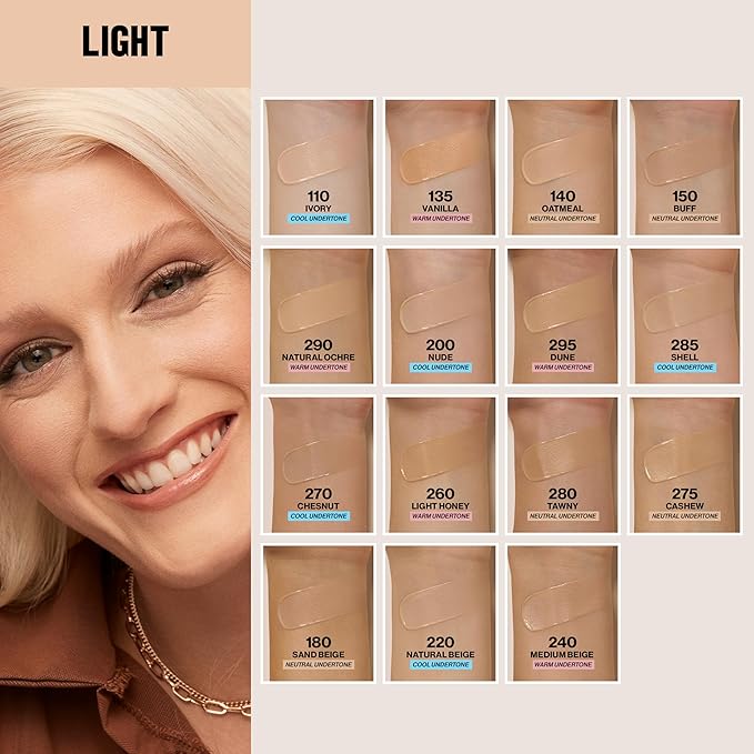 Revlon Liquid Foundation, ColorStay Face Makeup for Combination & Oily Skin, SPF 15, Medium-Full Coverage with Matte Finish, 295 Dune, 1 Fl Oz