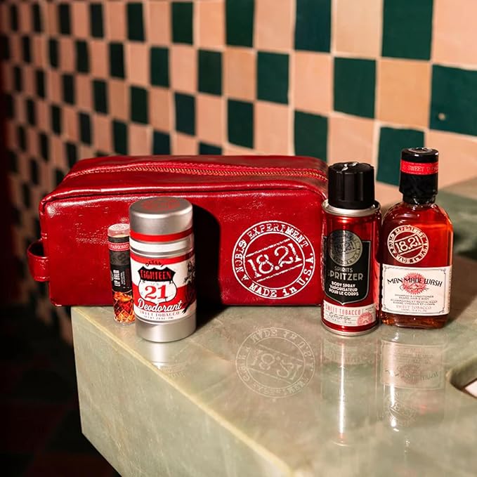 18.21 Man Made Man Dopp Kit Sweet Tobacco