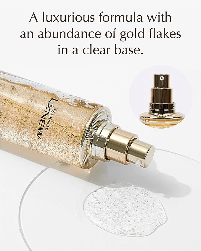 ISA KNOX LXNEW Royal Golden Toner Set (6.5fl oz) - Luxury Gift Set for Ultimate Facial Care for Rejuvenation and Youthful skin by LG Beauty. Royal Peptides & Jelly, Niacinamide, Propolis.