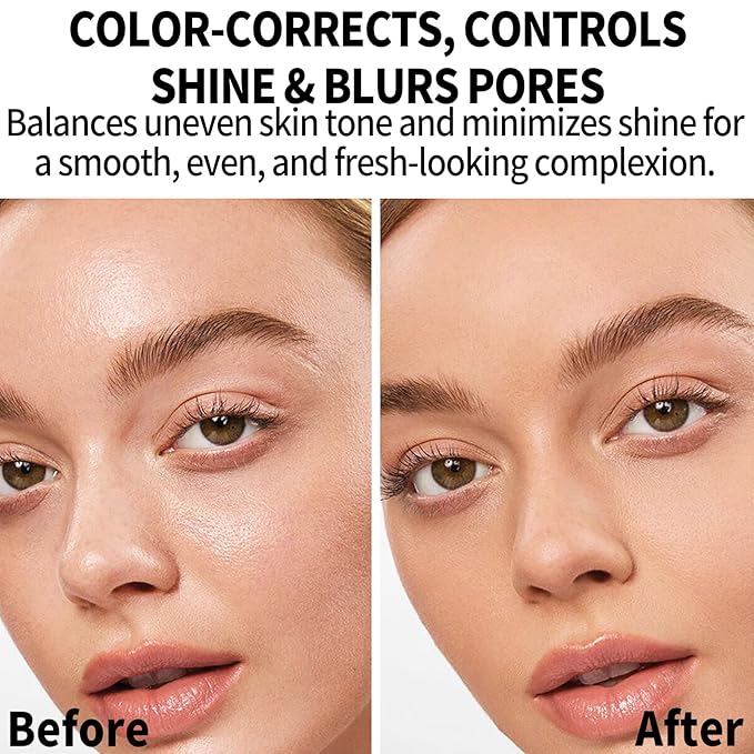 Baked Luminous Pressed Powder–Glow-Infused Foundation,Highlighter & Setting Powder in One–Color-Correcting,Oil-Control,Long-Lasting Coverage for All Skin Tones 03