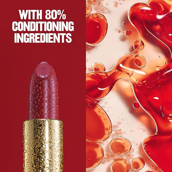 Revlon Super Lustrous Lipstick, Creamy Formula For Soft, Fuller-Looking Lips, Moisturized Feel, 762 Flushed, 0.15 oz