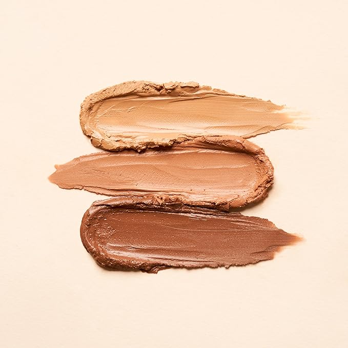 YENSA Silk Bronzing Base Cream Bronzer - Makeup Bronzer Cream with Peptides and Superfoods for a Lightweight Sunkissed Glow - Brightens & Helps Reduce Appearance of Fine Lines - Sunlit Glow (1 oz)