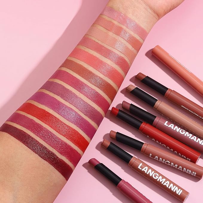 MĒTYSUR Matte Lipstick - Non-Sticky, Long-Lasting & Waterproof Lipstick for Women, Richly Pigmented, Hydrating Lip Makeup with Smudge-Proof Formula, 1 Count, 0.07oz