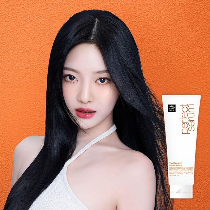 Mise En Scene Perfect Serum Treatment | 𝗞𝗼𝗿𝗲𝗮𝗻 𝗛𝗮𝗶𝗿 𝗠𝗮𝘀𝗸 for Hair Coating Effect, Treatment at Home Care, Wash off Nutritient conditioner, 11.15 Fl. Oz.(330ml)