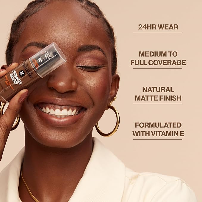 Revlon Liquid Foundation, ColorStay Face Makeup for Combination & Oily Skin, SPF 15, Medium-Full Coverage with Matte Finish, 280 Tawny, 1 Fl Oz