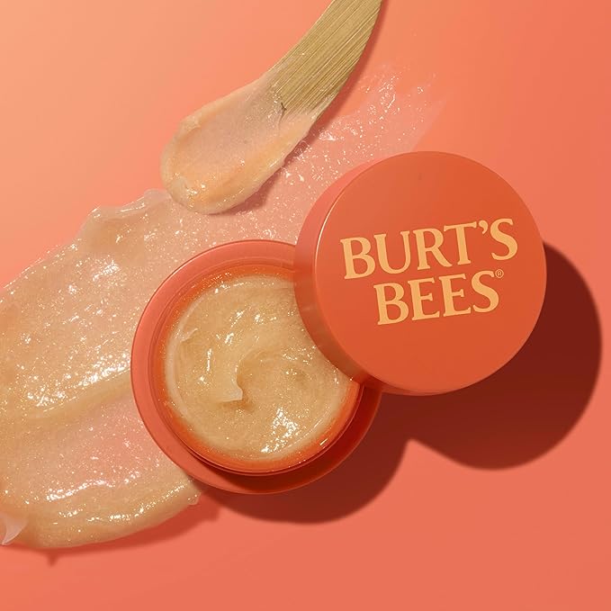 Burt’s Bees Back To School Dorm Essentials, Moonlight Orchard Lip Sleeping Mask, With Hyaluronic Acid and Squalane Moisturizer To Instantly Hydrate Lips, Overnight Lip Mask, Lip Treatment, 0.45 oz.