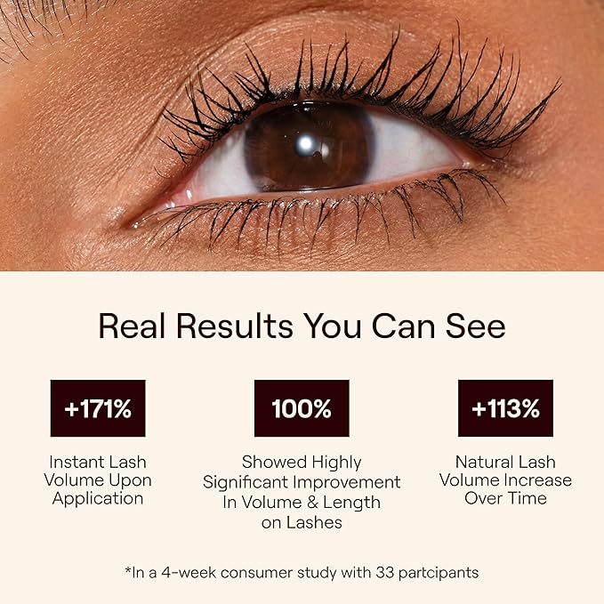 Live Tinted Legacy Lash Volumizing and Lengthening Black Mascara - Instantly Lifts, Curls & Defines - Weightless, Buildable & Flake-Free - Clean Formula Mini Size