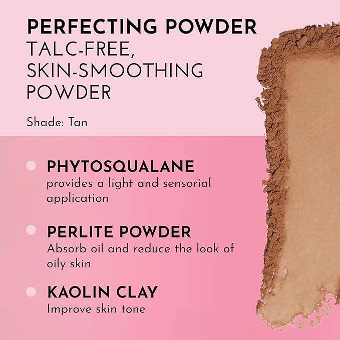 LAWLESS Talc Free Skin Smoothing Powder, Tan, 0.32 oz / 9.1 g