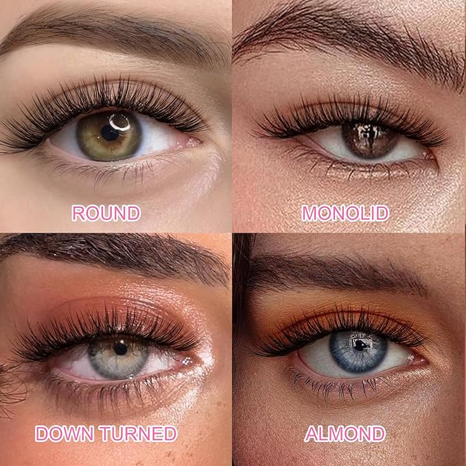 False Eyelashes Natural Lashes Wispy - 12mm Pestañas Postizas Naturales Cat Eye 10 Pairs Demi Wispies Short Fake Lashes Strips with 0.1mm Ultra Thin Clear Band by EMEDA (WISPY 02)